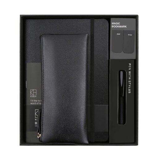 Kinbor Executive A5 Leather Notebook Set