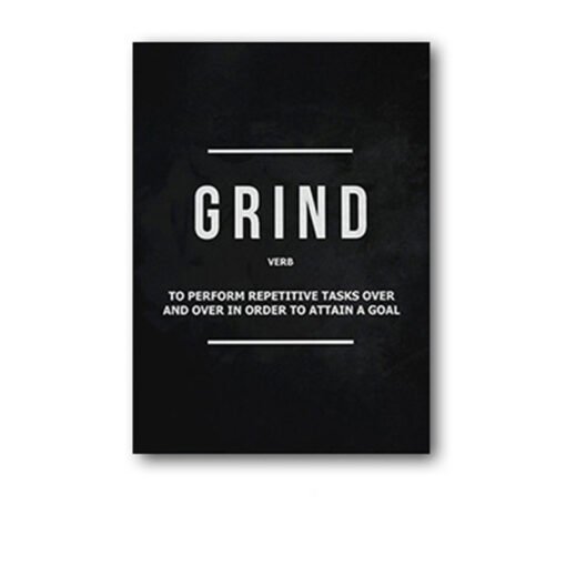 Inspirational Office Canvas - Grind, Hustle, Execution - Image 3